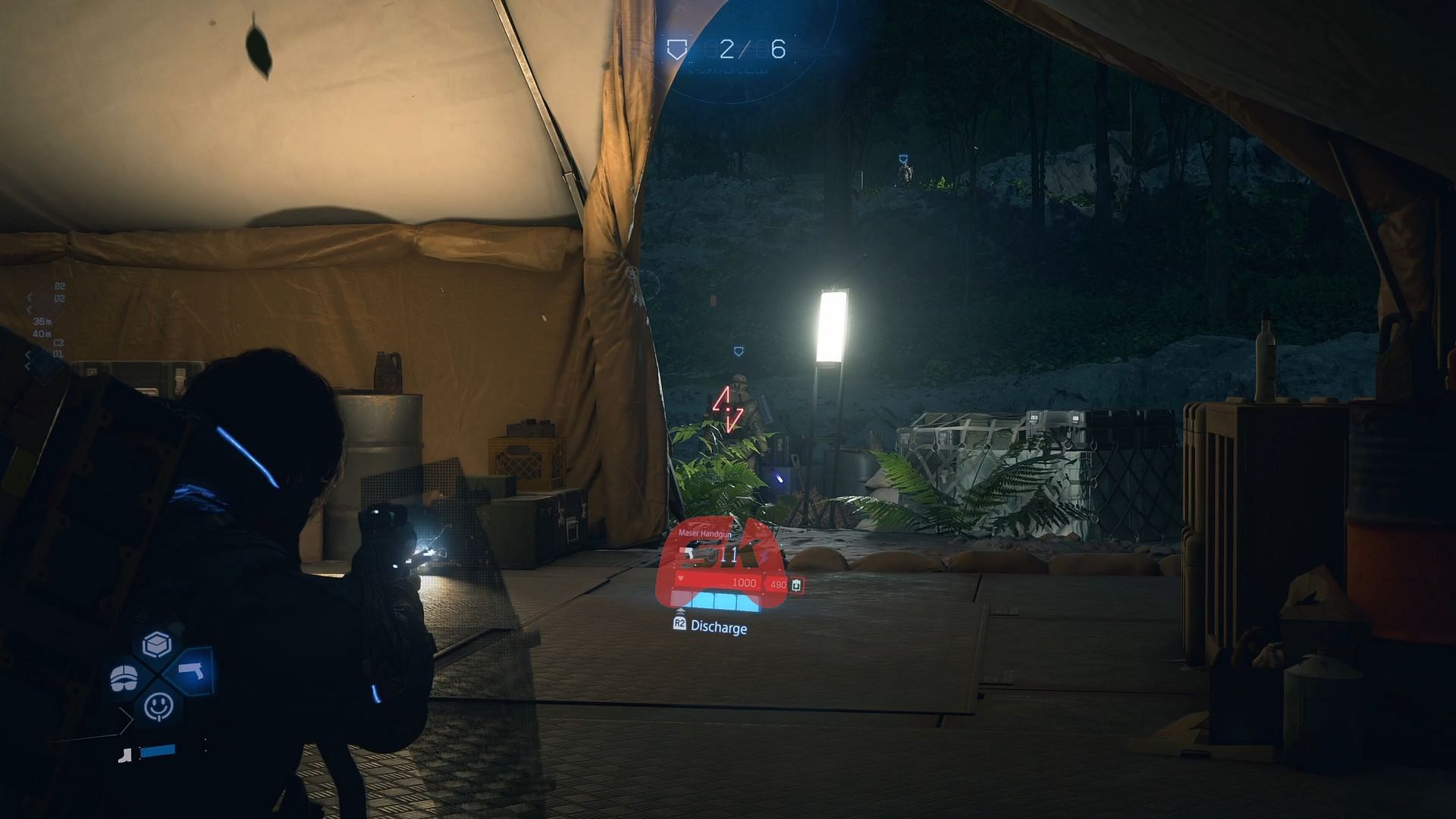 Keep low (Image via Sportskeeda Gaming / Sony Interactive Entertainment)
